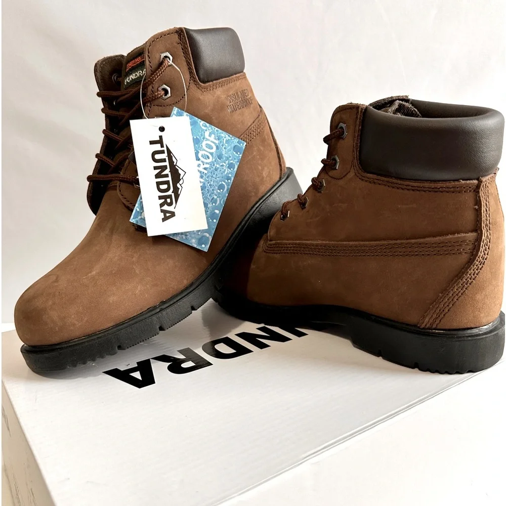 Tundra Thermolite Insulated Waterproof Chocolate Brown Boots Men’s/Women… - Picture 10 of 13